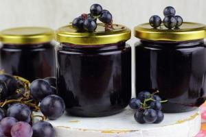 Джем из винограда «Солнечная ягода» Без косточек