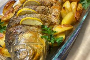 Свежепойманная речная рыба для запекания «С Душой»