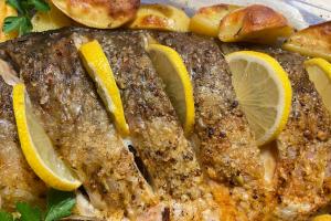 Свежепойманная речная рыба для запекания «С Душой»